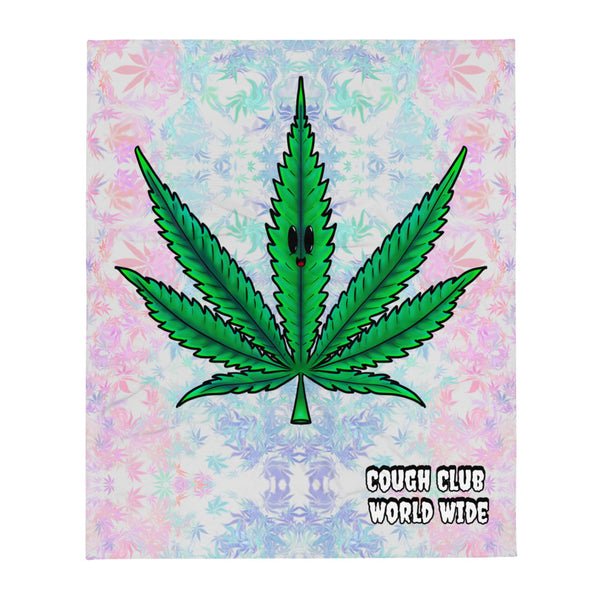 Cough Club Leaf Pastel Sprinkles Throw